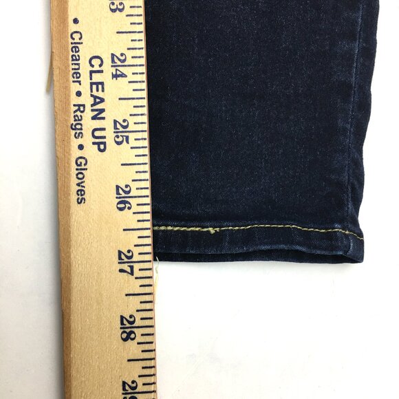 Levi's Women's Jeans Pull On Skinny Totally Shaping Stretch Dark Size 26 x 27 - Picture 7 of 10